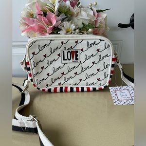 Brighton Love Scroll Crossbody Bag NWT
